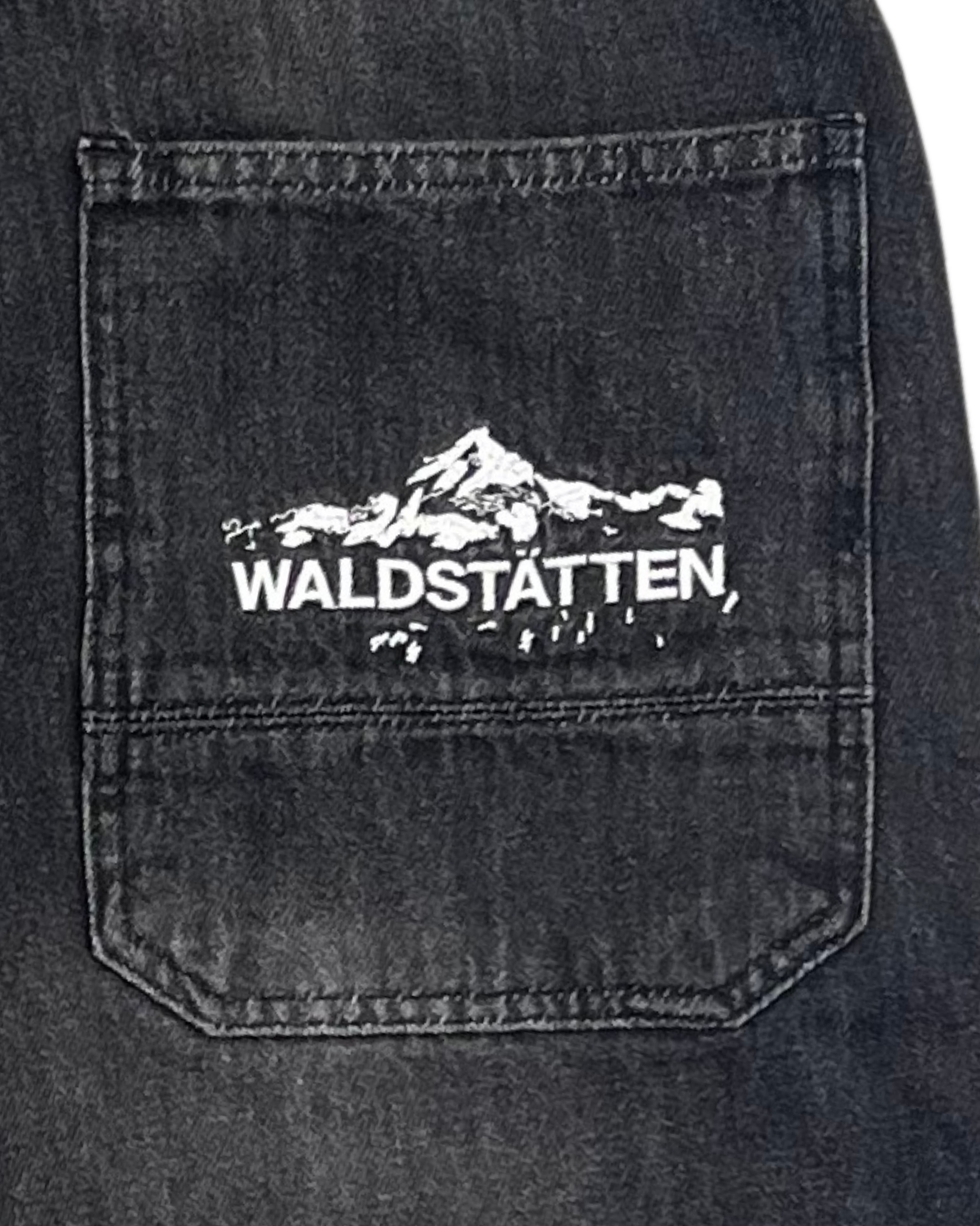WALDSTATTEN - SHORT DENIM BLACK