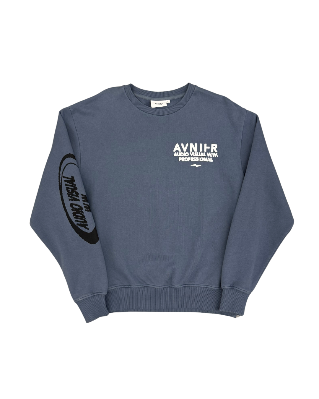 AVNIER - CREWNECK ENCORE CHINA BLUE PIXEL