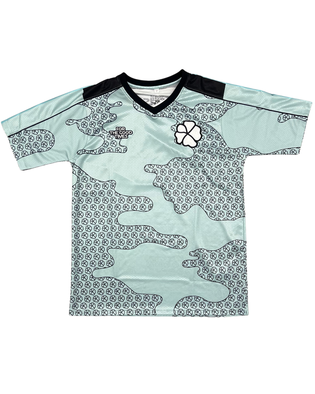 ISAAC - MAILLOT BLEU FLEUR