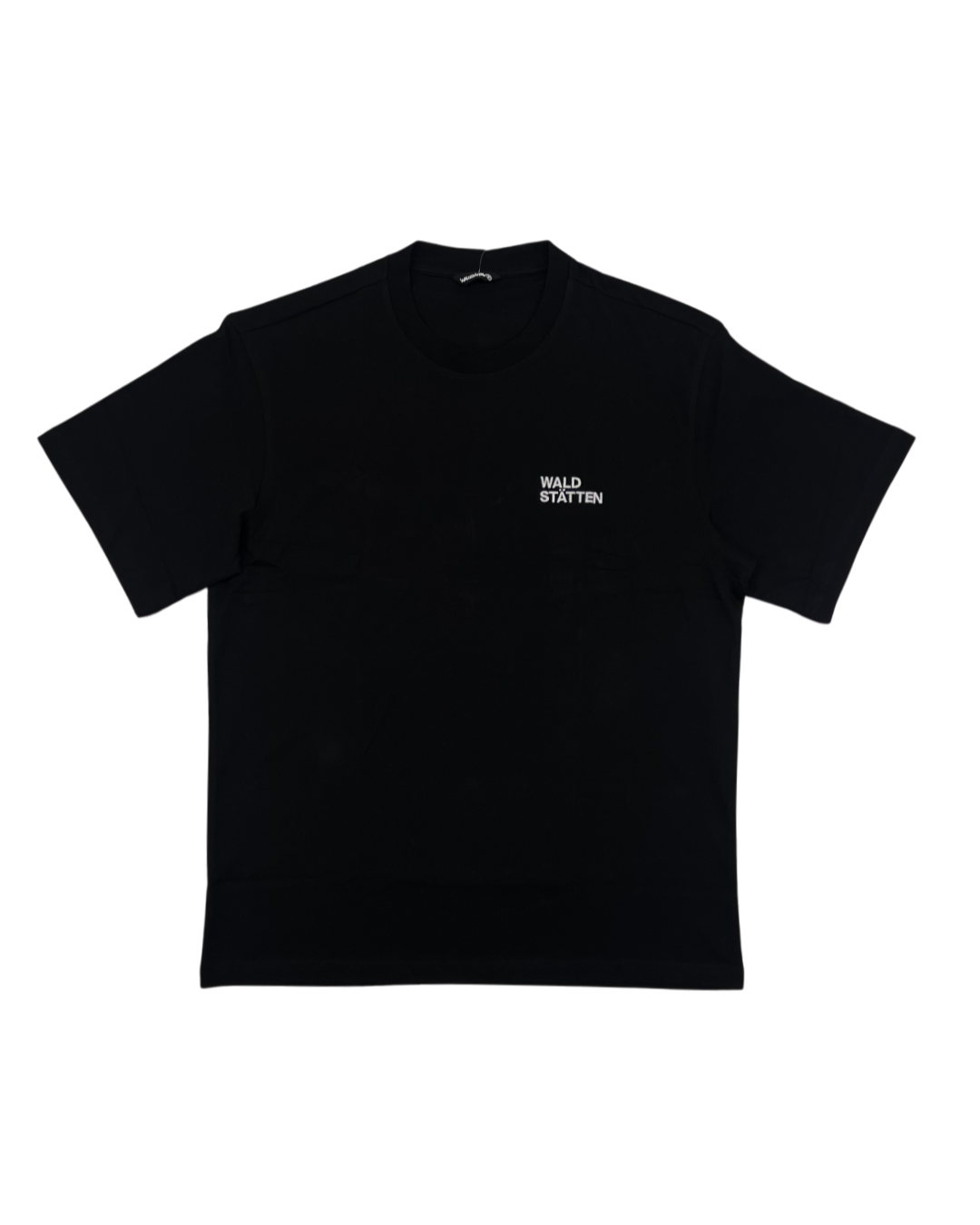 WALDSTATTEN - TSHIRT BIO ALPEN-HECKENROSE BLACK
