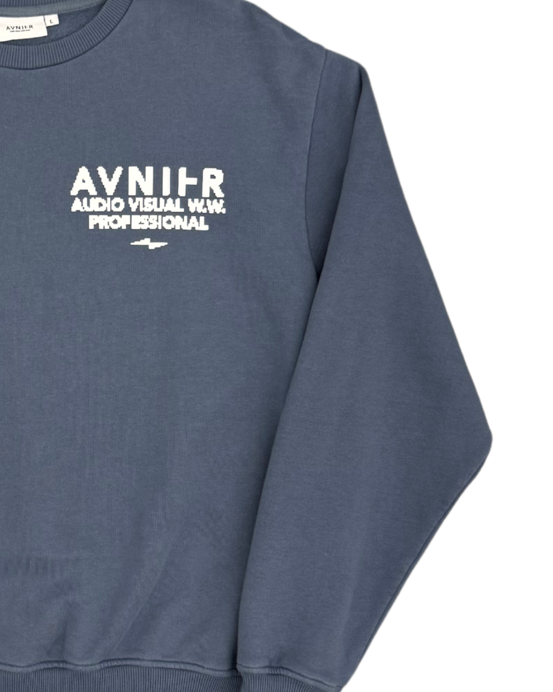 AVNIER - CREWNECK ENCORE CHINA BLUE PIXEL