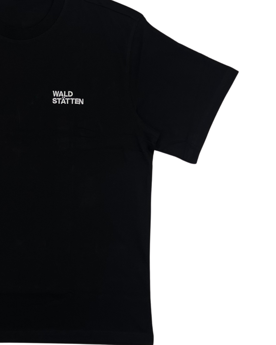 WALDSTATTEN - TSHIRT BIO ALPEN-HECKENROSE BLACK