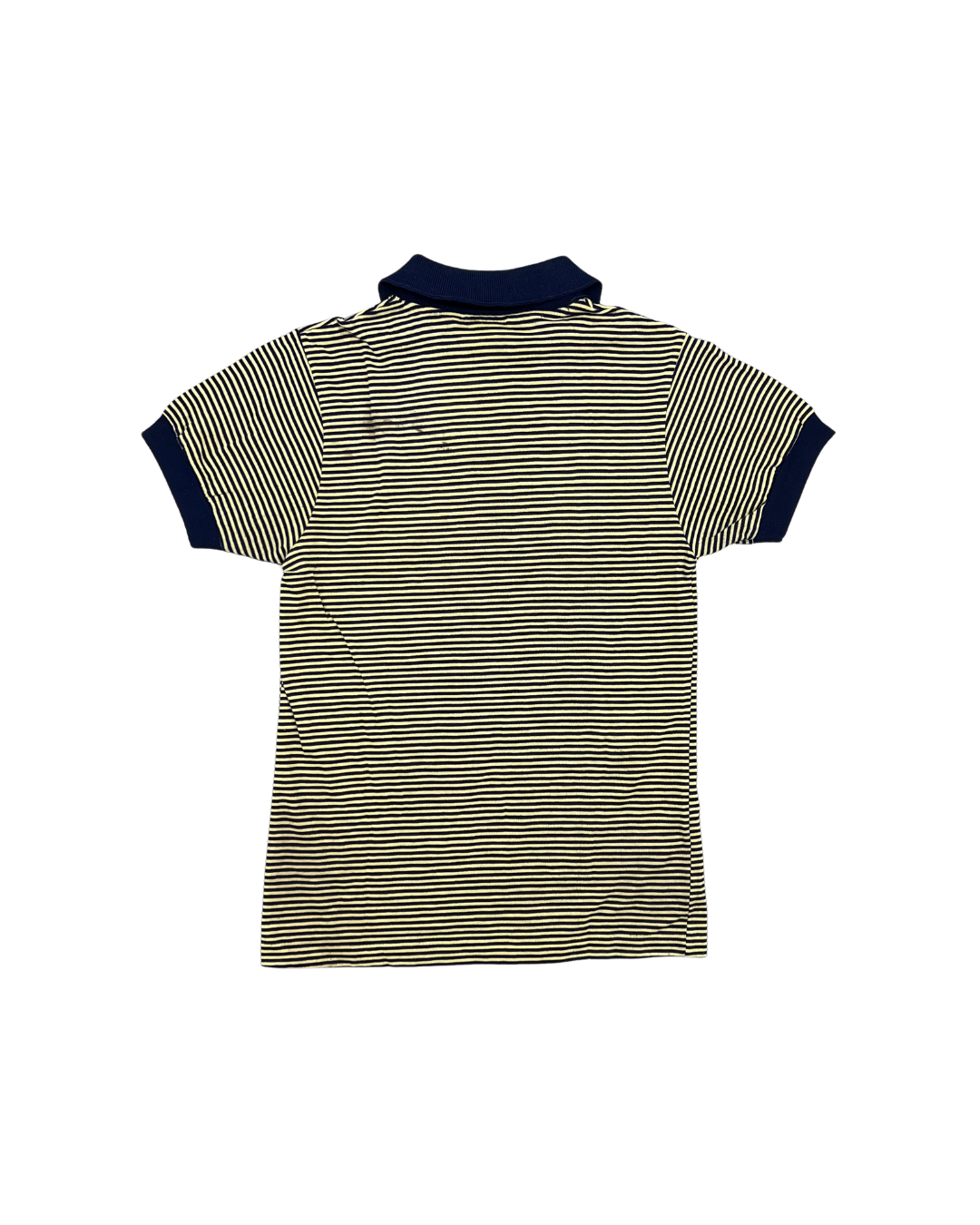 MAXWELL'S PLUM - POLO JAUNE A RAYURE