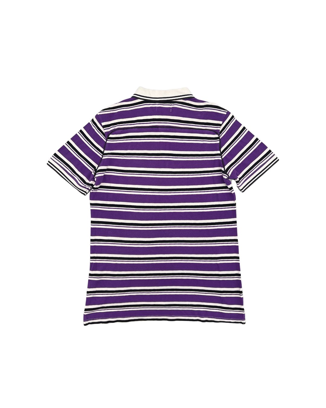 SERGIO TACCHINI - POLO VIOLET A RAYURE