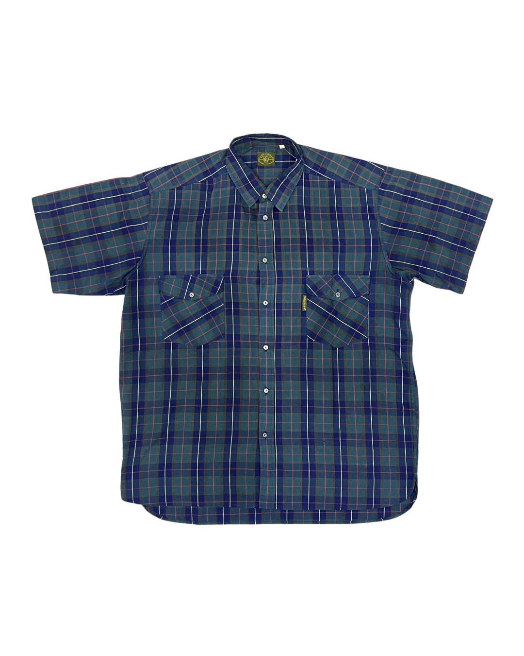 EL PASO - CHEMISE VERTE A CARREAU