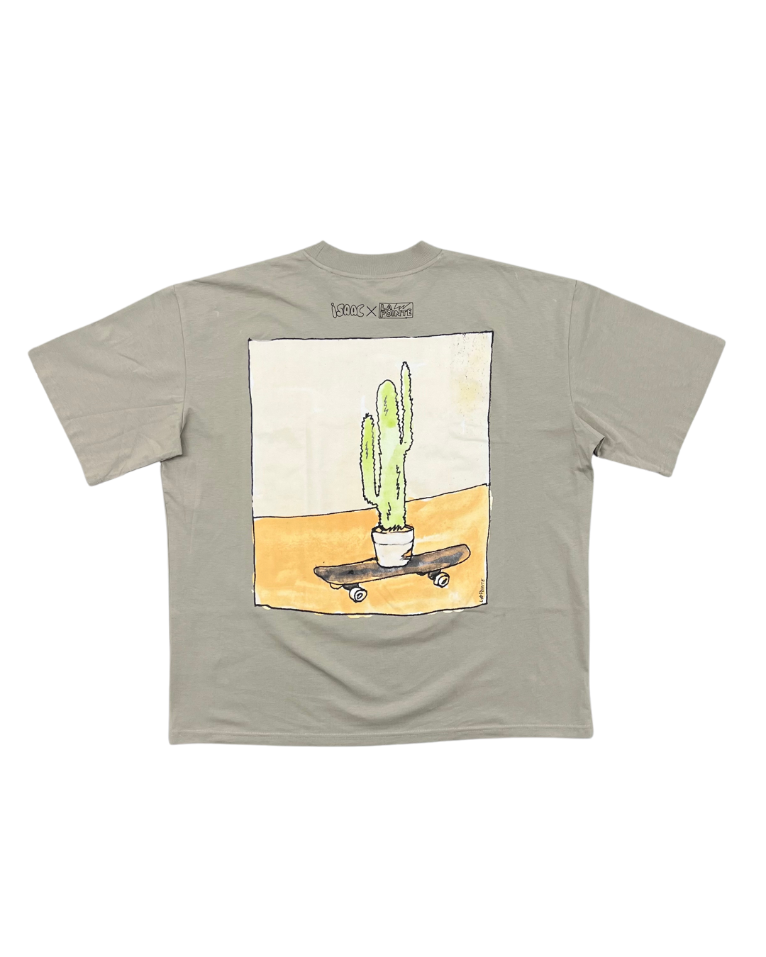 ISAAC - TSHIRT BEIGE CACTUS
