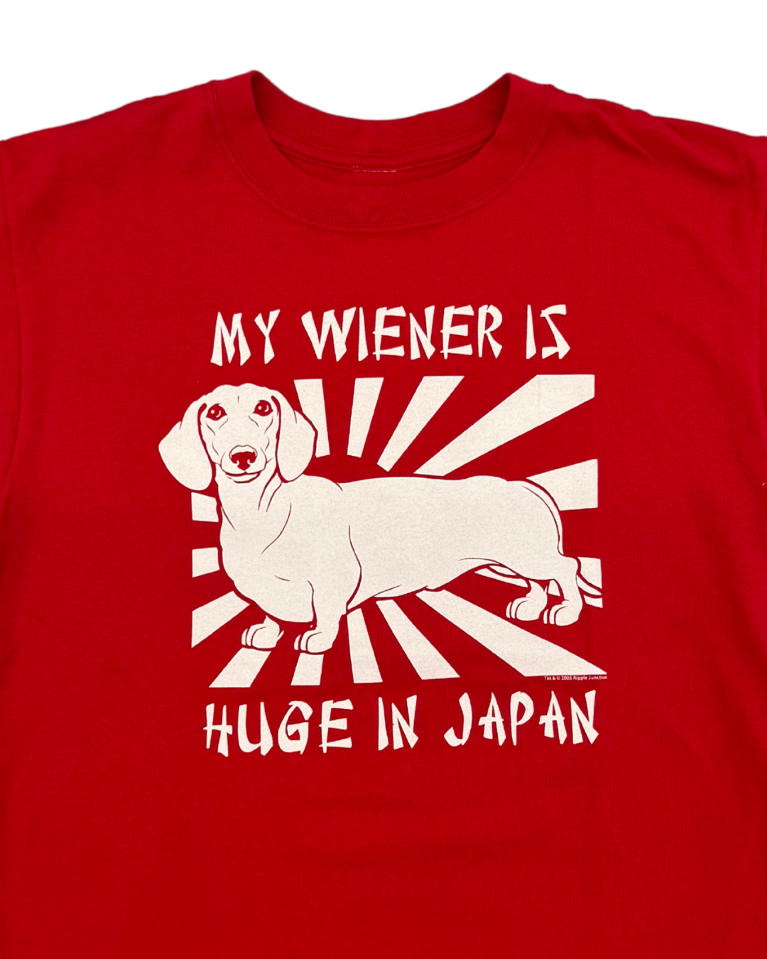 T-SHIRT - MY WIENER IS HUGE IN JAPAN
