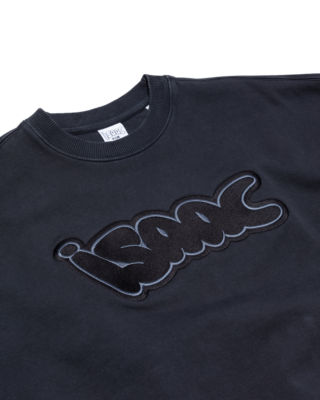 ISAAC - CREWNECK BLACK ROCK