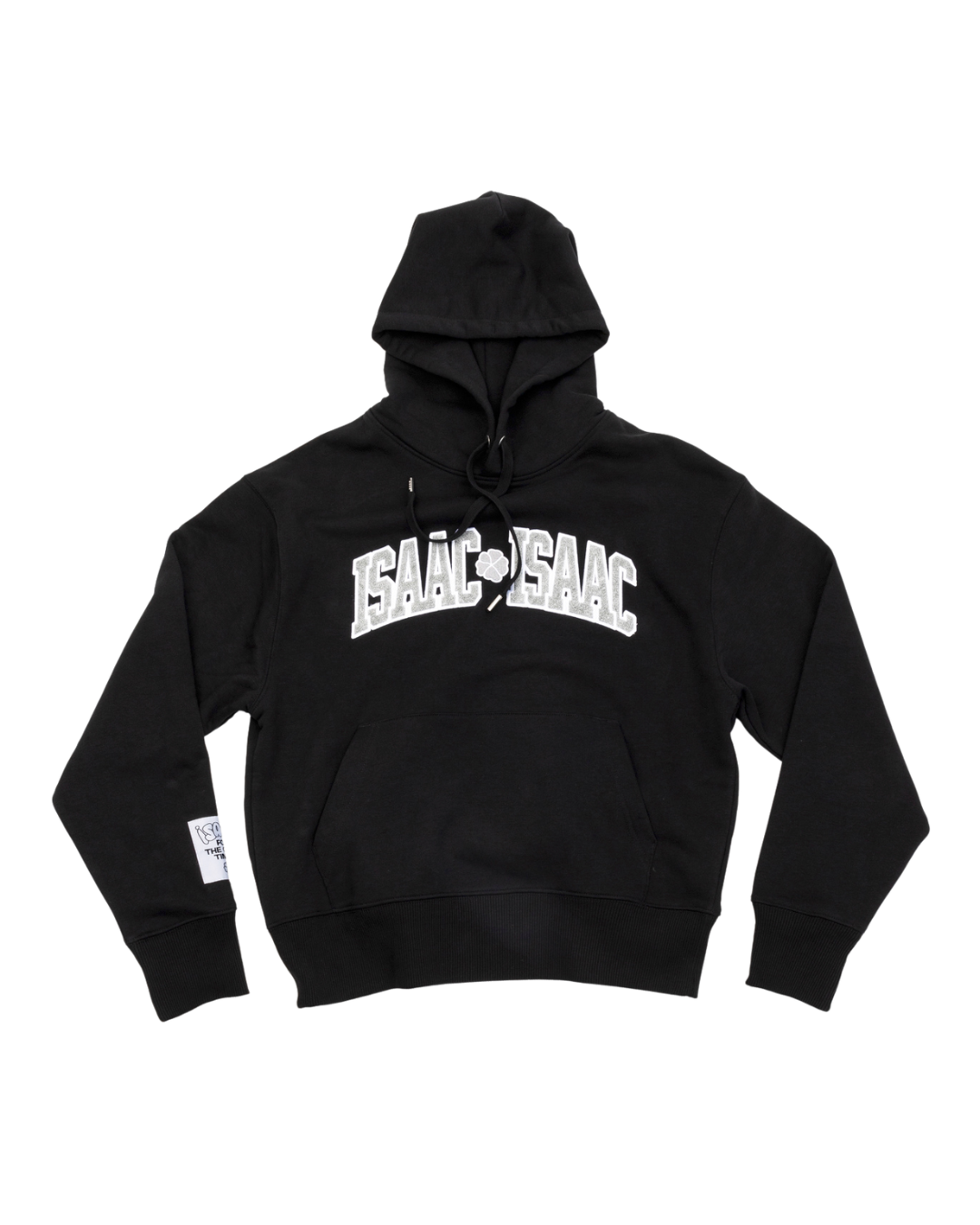 ISAAC - HOODIE NOIR COLLAGE