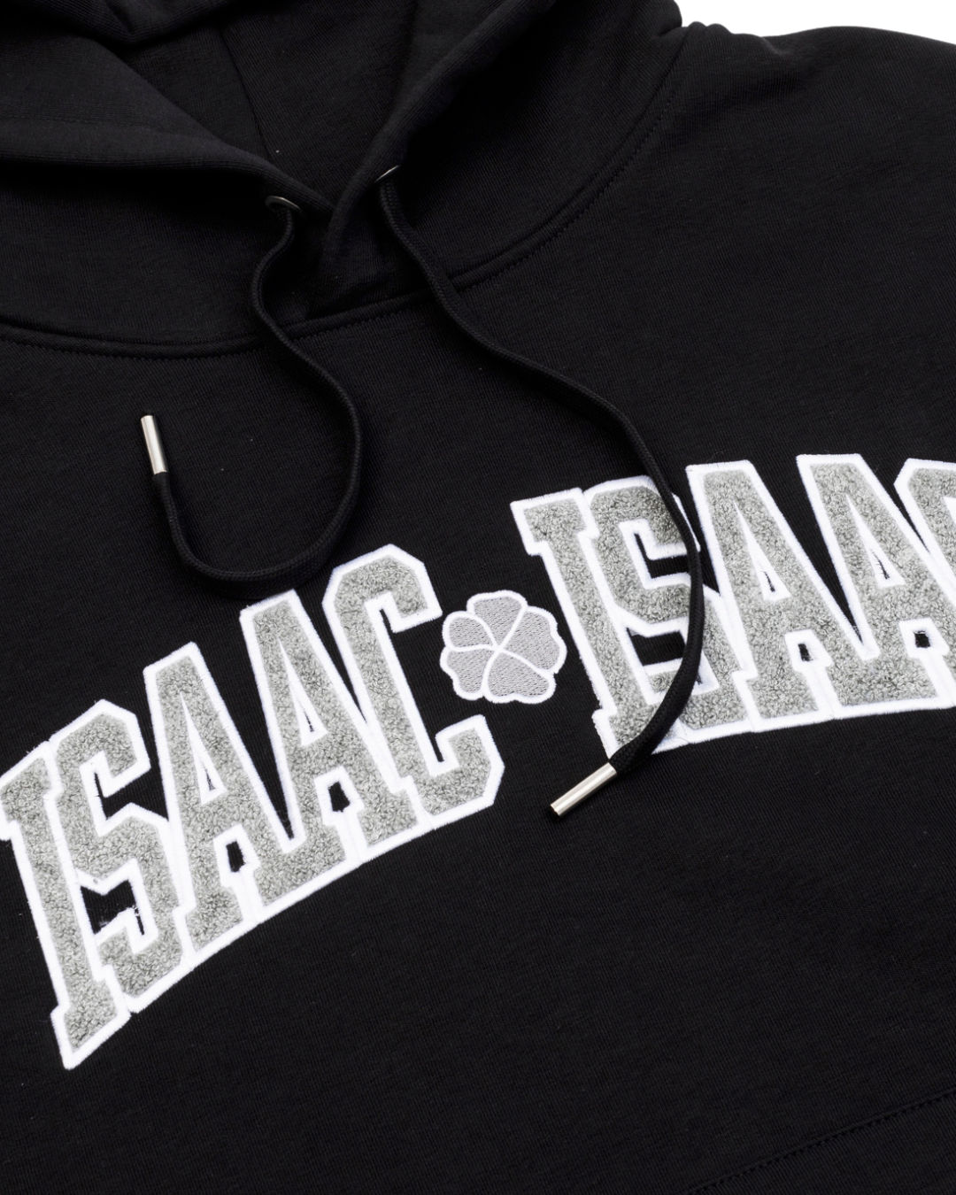 ISAAC - HOODIE NOIR COLLAGE