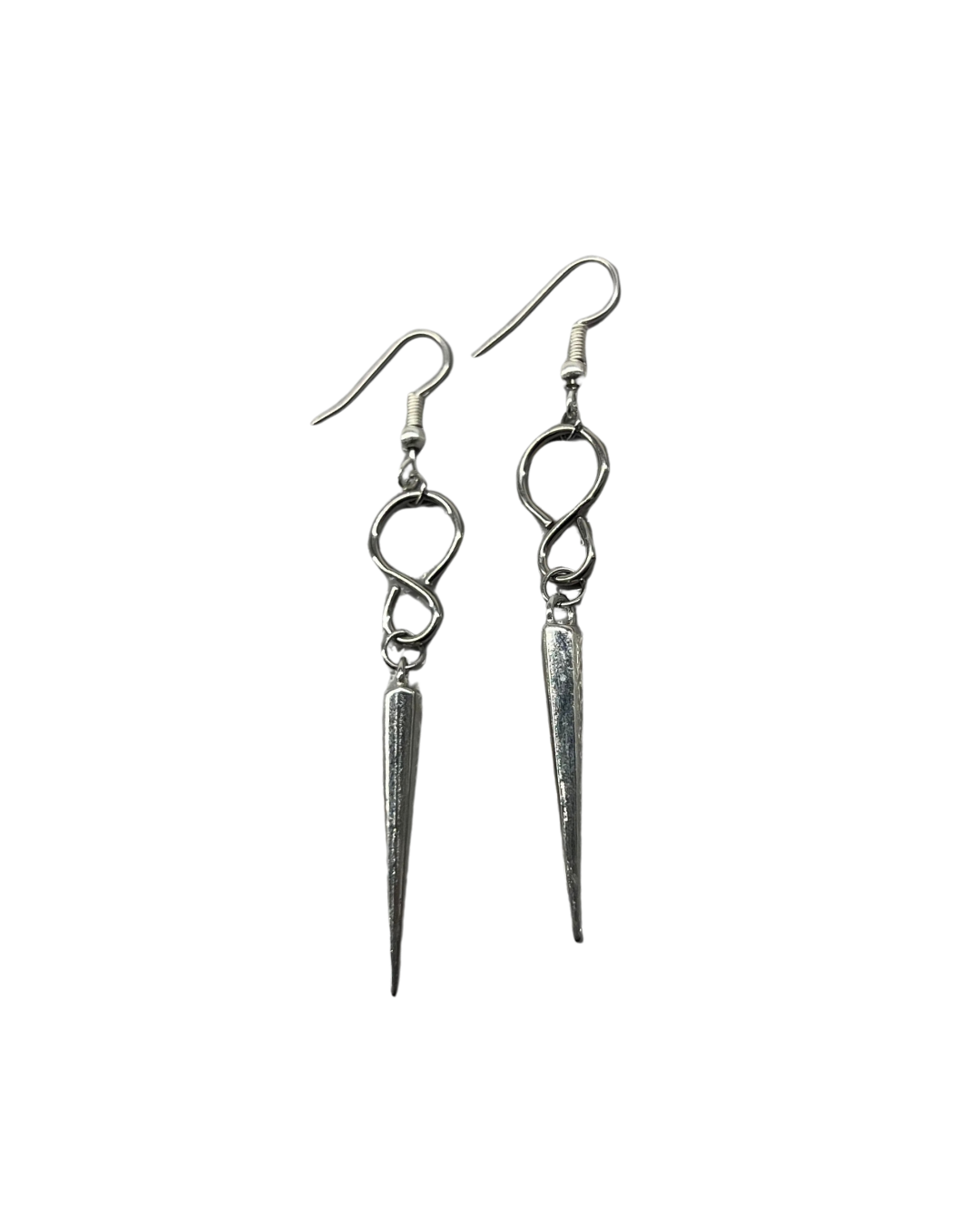 PERLES RARES - BOUCLE D'OREILLE LONG SPIKES