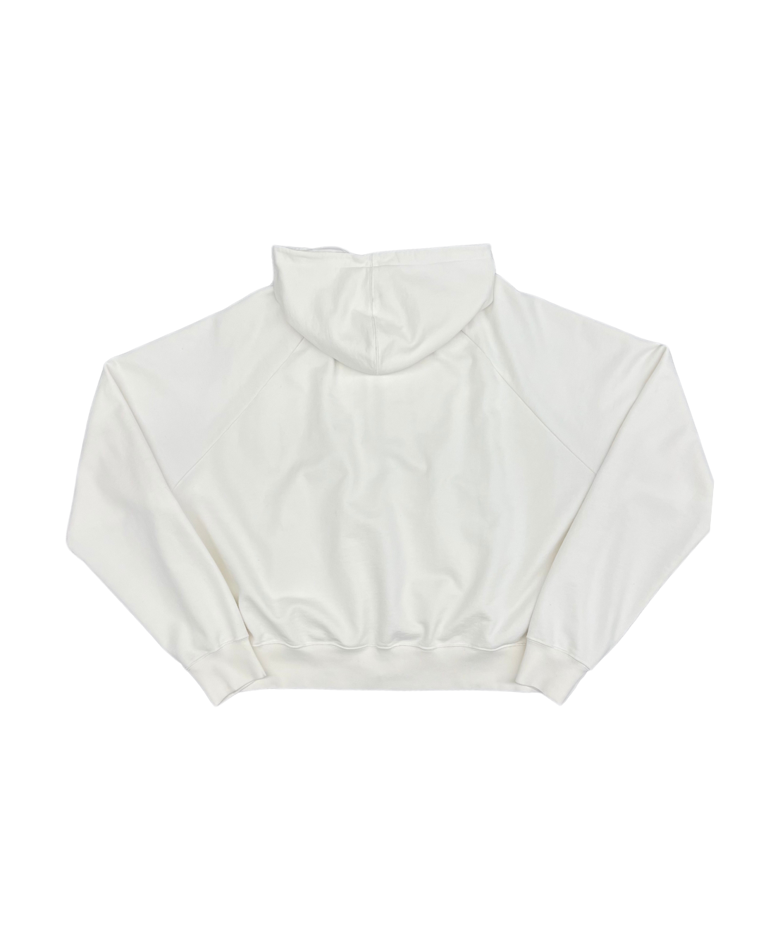 079 CREATES - RAGLAN ZIP HOODIE OFF WHITE