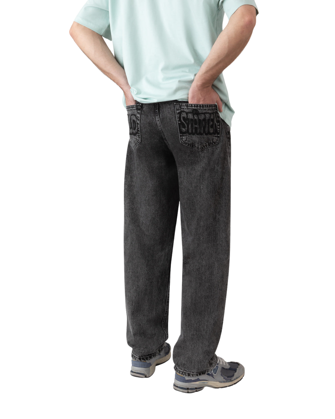 WALDSTATTEN - Premium Jeans UNISEX (Denim Grey) – Baggy Fit