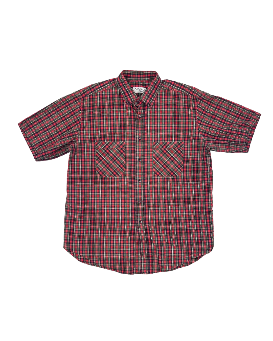 ANTINEA - CHEMISE ROUGE A CARREAU