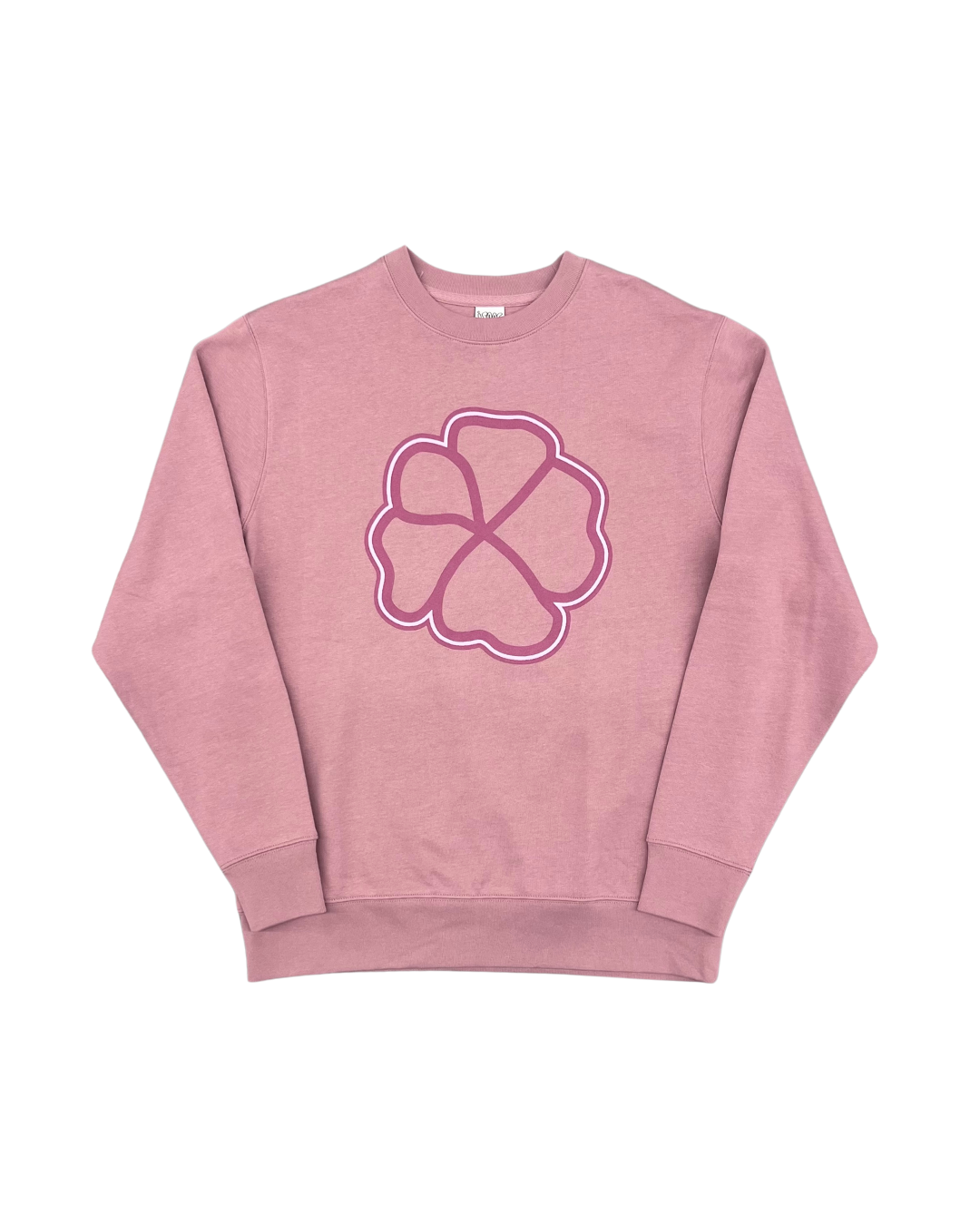 ISAAC - CREWNECK ROSE FLEUR ROSE