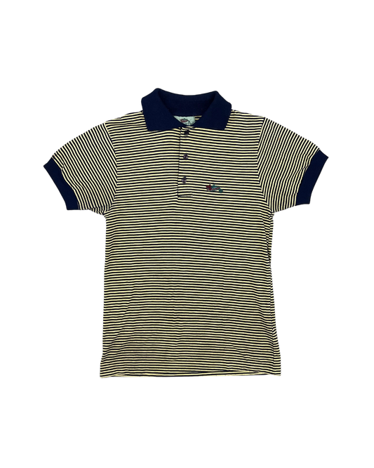 MAXWELL'S PLUM - POLO JAUNE A RAYURE