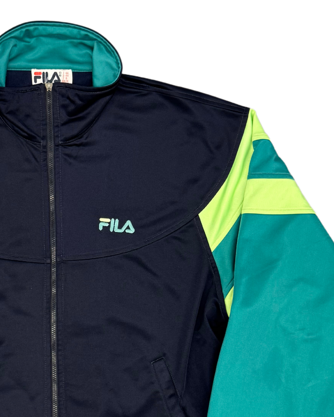 FILA - JAQUETTE BLEUE/VERTE