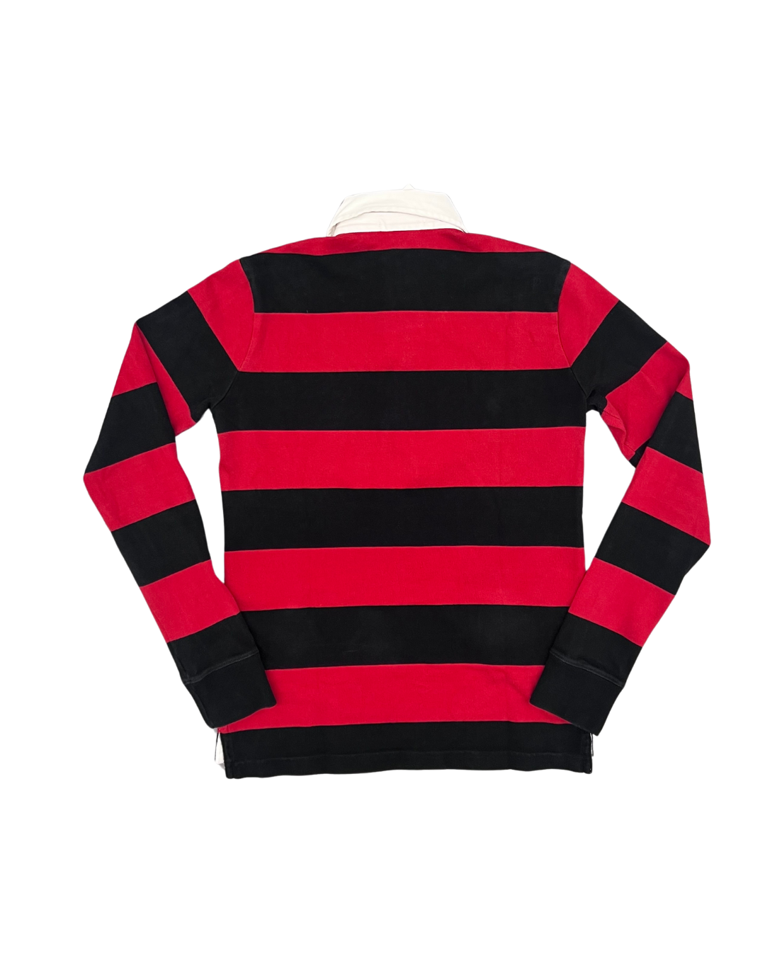 RALPH LAUREN - POLO ROUGE ET NOIR A RAYURE