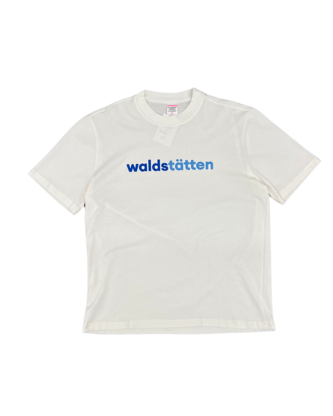 WALDSTATTEN - T SHIRT BLANC BLEU