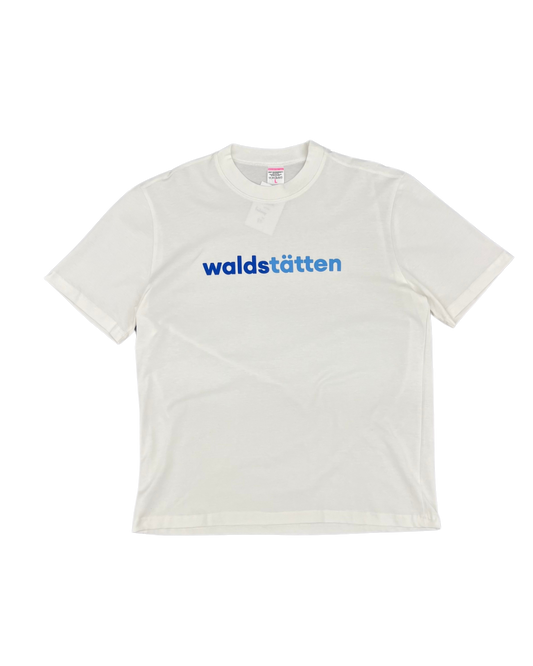WALDSTATTEN - T SHIRT BLANC BLEU