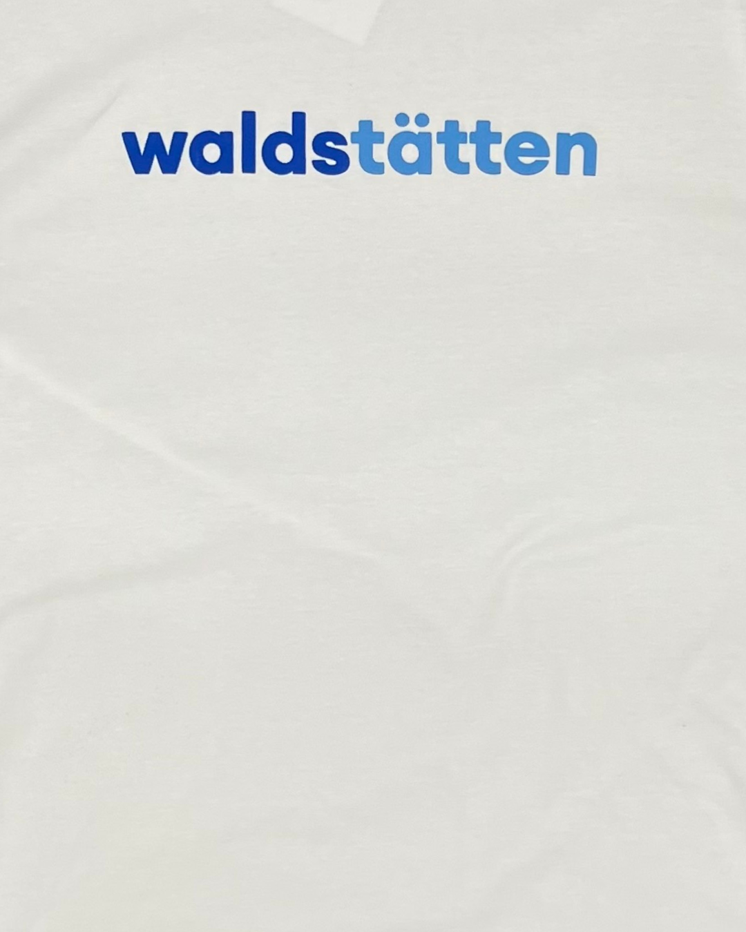 WALDSTATTEN - T SHIRT BLANC BLEU