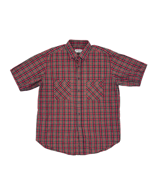 ANTINEA - CHEMISE ROUGE A CARREAU