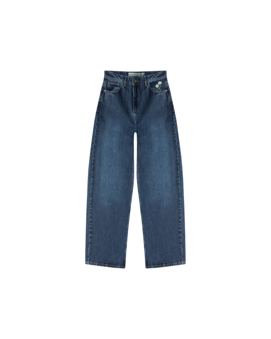 WALDSTATTEN - Premium Jeans WOMEN Denim Blue – Baggy Fit