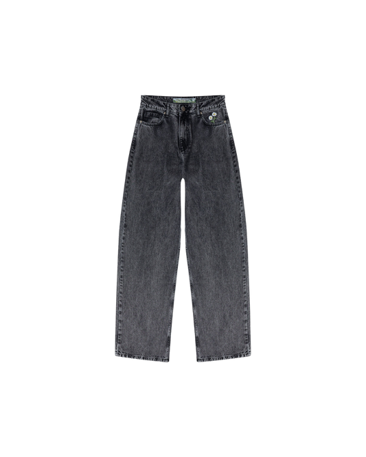WALDSTATTEN - Premium Jeans WOMEN (Denim Grey) – Baggy Fit