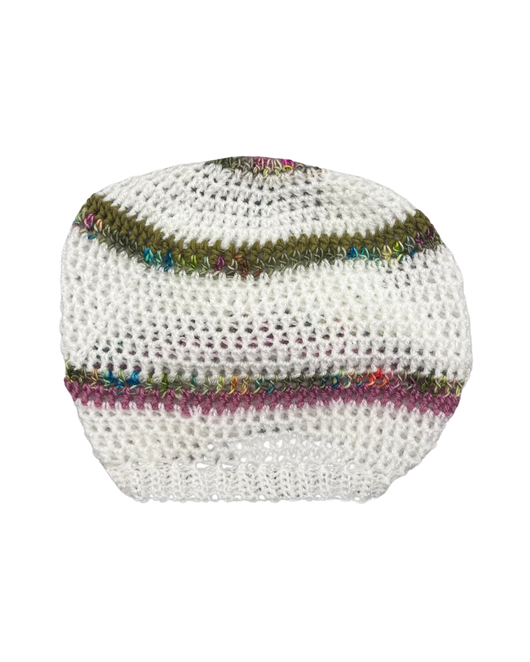 ENERGEEIA - BONNET BLANC VERT ROSE