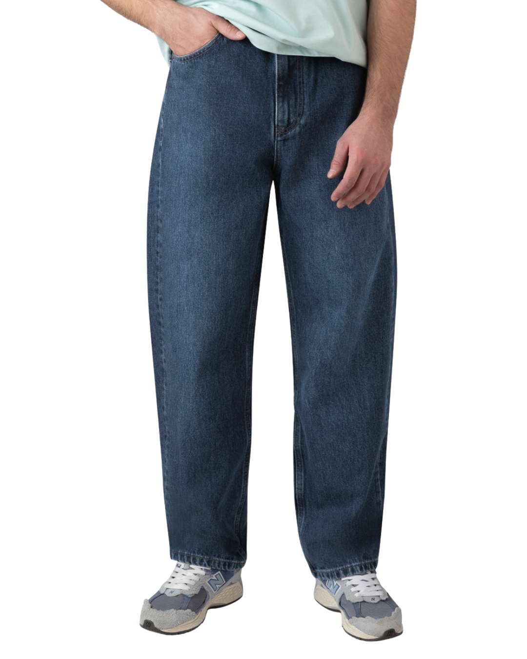 WALDSTATTEN - Premium Jeans UNISEX (Denim Blue) – Baggy Fit