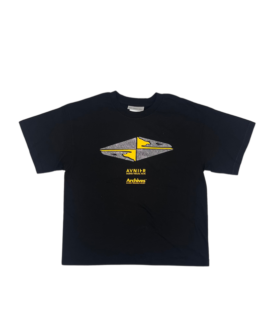 AVNIER X ARCHIVES - T SHIRT STRASS NOIR