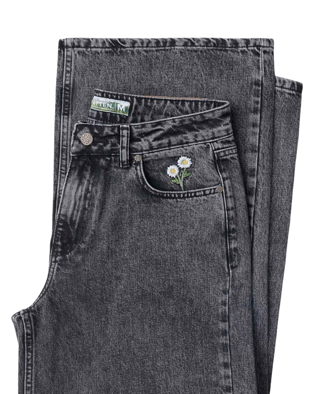 WALDSTATTEN - Premium Jeans WOMEN (Denim Grey) – Baggy Fit