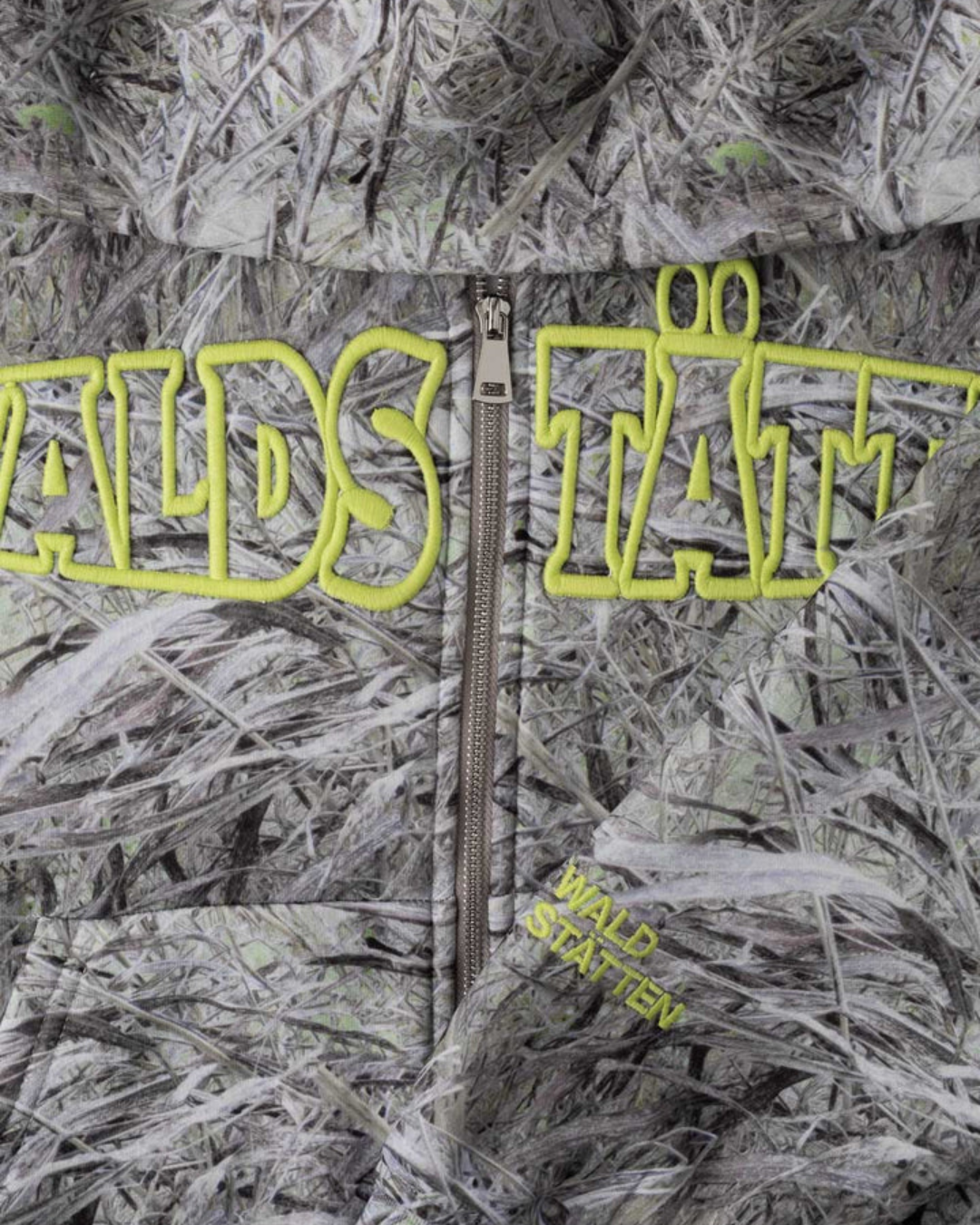 WALDSTATTEN - NEW 2026 Sweatshirt ZIP UNISEX 310g/m² (Camo River)