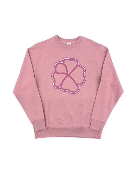 ISAAC - CREWNECK ROSE FLEUR ROSE