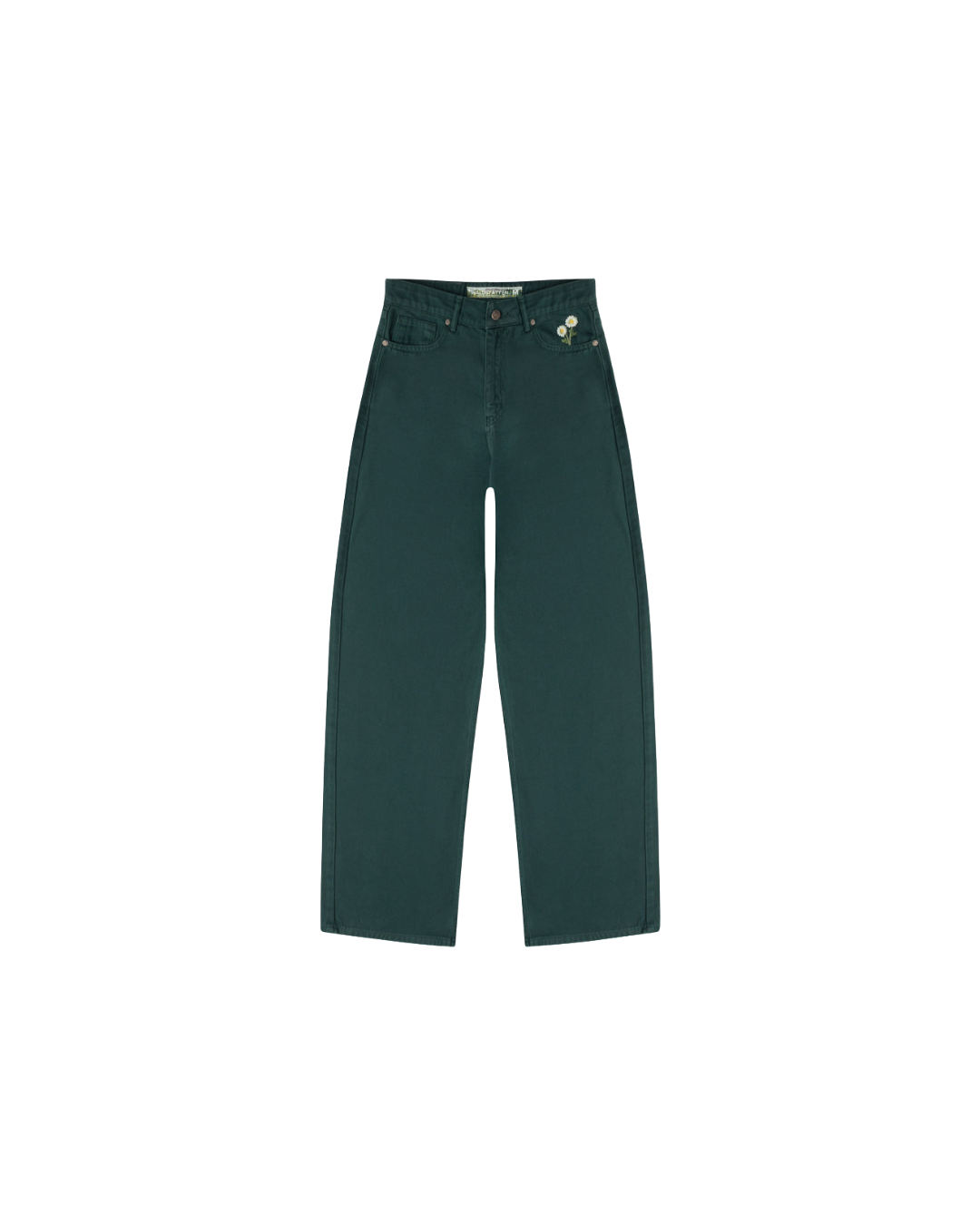 WALDSTATTEN - Premium Jeans WOMEN (Green Forest) – Baggy Fit