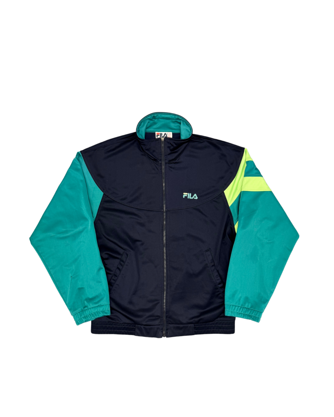 FILA - JAQUETTE BLEUE/VERTE