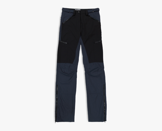 079 - TREKKING PANTS blue / black